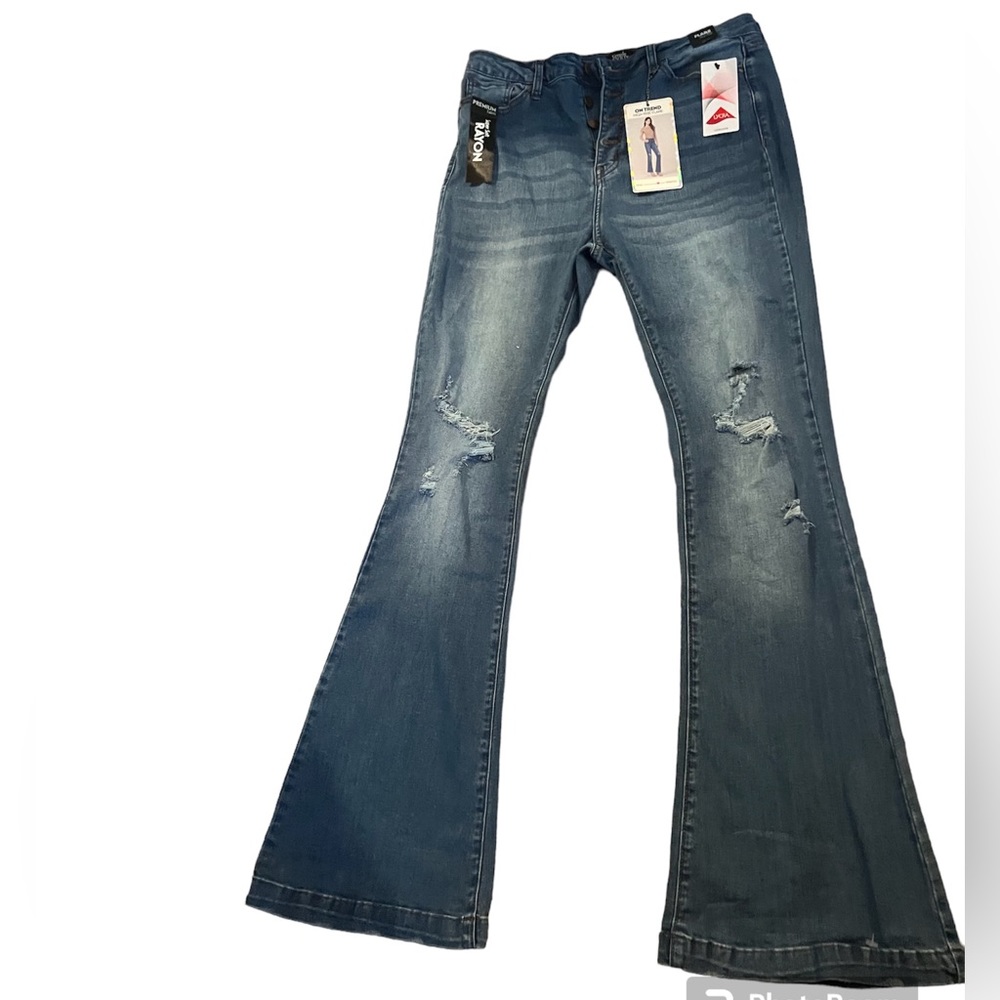 Flared jeans